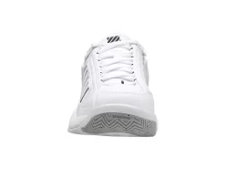 K-Swiss Chaussures De Tennis K Swiss Men Defier RS White White Black -Tennis Gear Soldes 01033 175.02