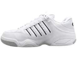 K-Swiss Chaussures De Tennis K Swiss Men Defier RS White White Black -Tennis Gear Soldes 01033 175.04