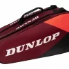Sac De Tennis Dunlop CX-Club Black Red 6 Raquets