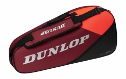 Sac De Tennis Dunlop CX-Club Black Red 3 Rackets