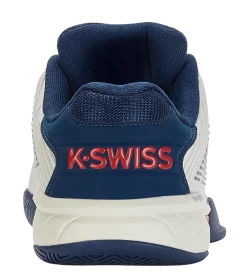 K-Swiss Chaussures De Tennis K Swiss Men Hypercourt Express 2 Blanc Opal Lollipop -Tennis Gear Soldes 06613 146.03