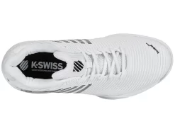 K-Swiss Chaussures De Tennis K Swiss Men Hypercourt Express 2 HB White Black -Tennis Gear Soldes 06614102m 06614 102.06