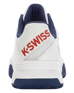 K-Swiss Chaussures De Tennis K Swiss Men Court Express HB White Opal Lollipop -Tennis Gear Soldes 06750 136.03
