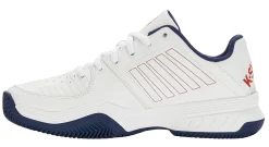 K-Swiss Chaussures De Tennis K Swiss Men Court Express HB White Opal Lollipop -Tennis Gear Soldes 06750 136.04