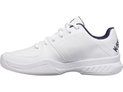 K-Swiss Chaussure De Tennis K Swiss Men Court Express Carpet White Navy 10 K-Swiss Chaussure De Tennis K Swiss Men Court Express Carpet White Navy -Tennis Gear Soldes 06934 109.04