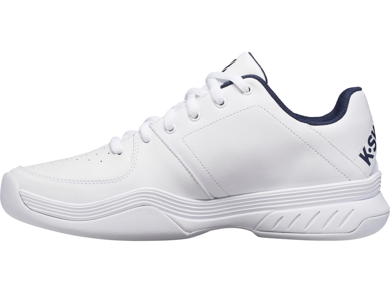 K-Swiss Chaussure De Tennis K Swiss Men Court Express Carpet White Navy 5 K-Swiss Chaussure De Tennis K Swiss Men Court Express Carpet White Navy – Image 5