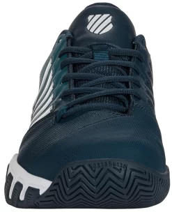 K-Swiss Chaussures De Tennis K Swiss Men Bigshot Light 4 Reflecting Pond Colonial Blue White -Tennis Gear Soldes 06989 436.02