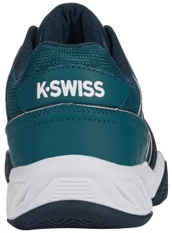 K-Swiss Chaussures De Tennis K Swiss Men Bigshot Light 4 Reflecting Pond Colonial Blue White -Tennis Gear Soldes 06989 436.03