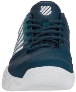 K-Swiss Chaussures De Tennis K Swiss Men Bigshot Light 4 Carpet ReflEcting Pond Colonial Blue White -Tennis Gear Soldes 07137 436.02