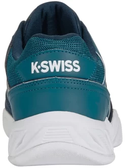 K-Swiss Chaussures De Tennis K Swiss Men Bigshot Light 4 Carpet ReflEcting Pond Colonial Blue White -Tennis Gear Soldes 07137 436.03
