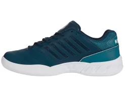 K-Swiss Chaussures De Tennis K Swiss Men Bigshot Light 4 Carpet ReflEcting Pond Colonial Blue White -Tennis Gear Soldes 07137 436.04