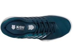 K-Swiss Chaussures De Tennis K Swiss Men Bigshot Light 4 Carpet ReflEcting Pond Colonial Blue White -Tennis Gear Soldes 07137 436.06