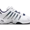 K-Swiss Chaussures De Tennis K Swiss Men Accomplish IV Omni White Peacoat Silver
