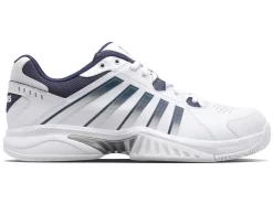 K-Swiss Chaussures De Tennis K Swiss Men Receiver V White Peacoat Silver
