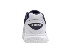K-Swiss Chaussures De Tennis K Swiss Men Receiver V Omni White Peacoat Silver 10 K-Swiss Chaussures De Tennis K Swiss Men Receiver V Omni White Peacoat Silver -Tennis Gear Soldes 07394 177.03