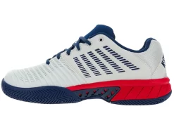 K-Swiss Chaussures De Tennis K Swiss Men Express Light 3 Bit Of Blue Blue Opal Lollipop -Tennis Gear Soldes 08562176m 08562 176.04