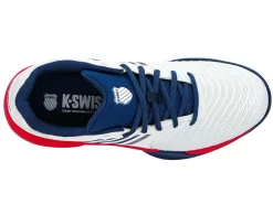K-Swiss Chaussures De Tennis K Swiss Men Express Light 3 HB Bit Of Blue Blue Opal Lollipop -Tennis Gear Soldes 08563176m 08563 176.06