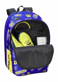 Sac à Dos De Tennis Wilson Minions V3.0 Team Backpack Blue Yellow -Tennis Gear Soldes 0975126849723 wr80256015minionsv3teambackpackbuyepnghigh res no bg
