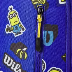 Sac à Dos De Tennis Wilson Minions V3.0 Team Backpack Blue Yellow -Tennis Gear Soldes 0975126849725 wr80256014minionsv3teambackpackbuyepnghigh res