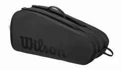 Sac De Tennis Wilson Black Tour 6Pk Racket Bag Black Black
