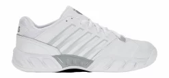 Chaussures De Tennis K-Swiss Women Bigshot Light 4 Carpet White High-Rise Silver -> Tennisplanet.fr