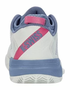 Chaussures De Tennis K-Swiss Women Hypercourt Supreme HB Blue Blush Infinity Carmine Rose -Tennis Gear Soldes 169282196617483m96617 48303 no bg