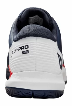 Chaussures De Tennis Wilson Men Rush Pro Ace Navy Blazer White Wilson Red -Tennis Gear Soldes 1792610wrs3327304rushproaceacmensnavyblazerwhitewilsonredpnghigh res no bg
