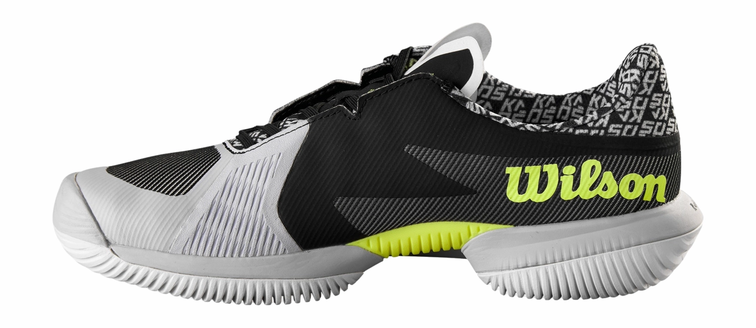 Chaussures De Tennis Wilson Homme Kaos Swift 1.5 2024 Pearl Blue Black Safety Yellow 2 Chaussures De Tennis Wilson Homme Kaos Swift 1.5 2024 Pearl Blue Black Safety Yellow – Image 2