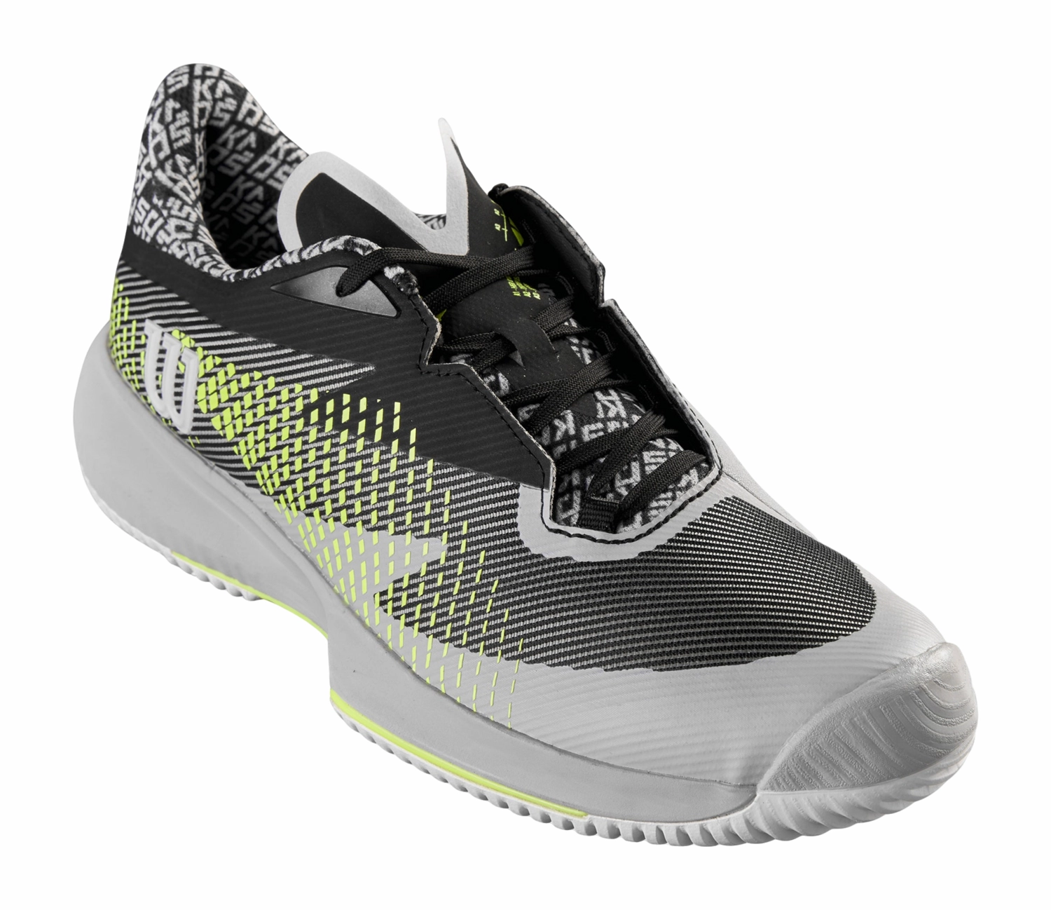 Chaussures De Tennis Wilson Homme Kaos Swift 1.5 2024 Pearl Blue Black Safety Yellow 6 Chaussures De Tennis Wilson Homme Kaos Swift 1.5 2024 Pearl Blue Black Safety Yellow – Image 6