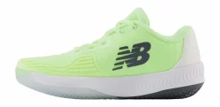 Chaussures De Tennis New Balance Femme Fuelcell 996V5 Clay Bleached Lime Glo White -Tennis Gear Soldes 18248363 wcy996g5nb03i no bg