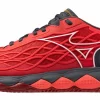 Chaussures De Tennis Mizuno Homme Wave Enforce Tour CC Radiant Red White Ebony