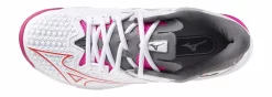 Chaussures De Tennis Mizuno Femme Wave Exceed Tour 6 CC Blanc Rouge Radiant Ombre Silencieuse -Tennis Gear Soldes 1843406sh61gc24755804 no bg