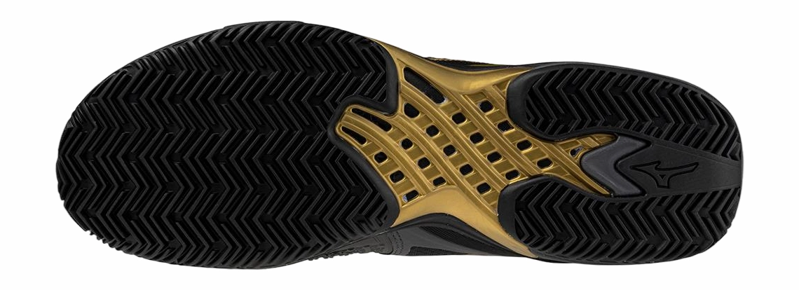 Chaussures De Tennis Mizuno Homme Wave Exceed Tour 6 CC 10ème Iron Gate/Gold/Black 3 Chaussures De Tennis Mizuno Homme Wave Exceed Tour 6 CC 10ème Iron Gate/Gold/Black – Image 3
