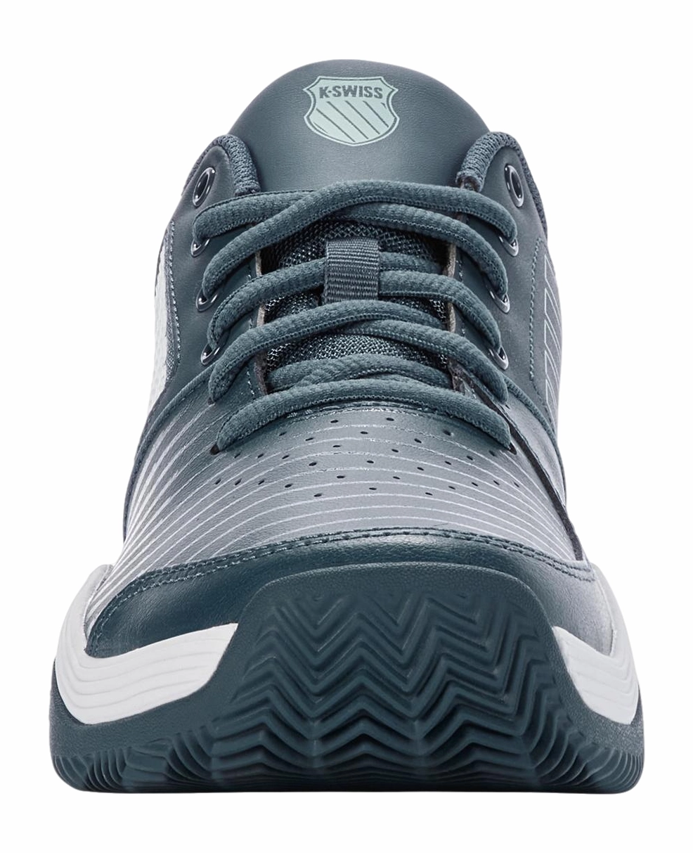 Chaussures De Tennis K-Swiss Men Court Express HB Indian Teal White Aqua Splash 3 Chaussures De Tennis K-Swiss Men Court Express HB Indian Teal White Aqua Splash – Image 3