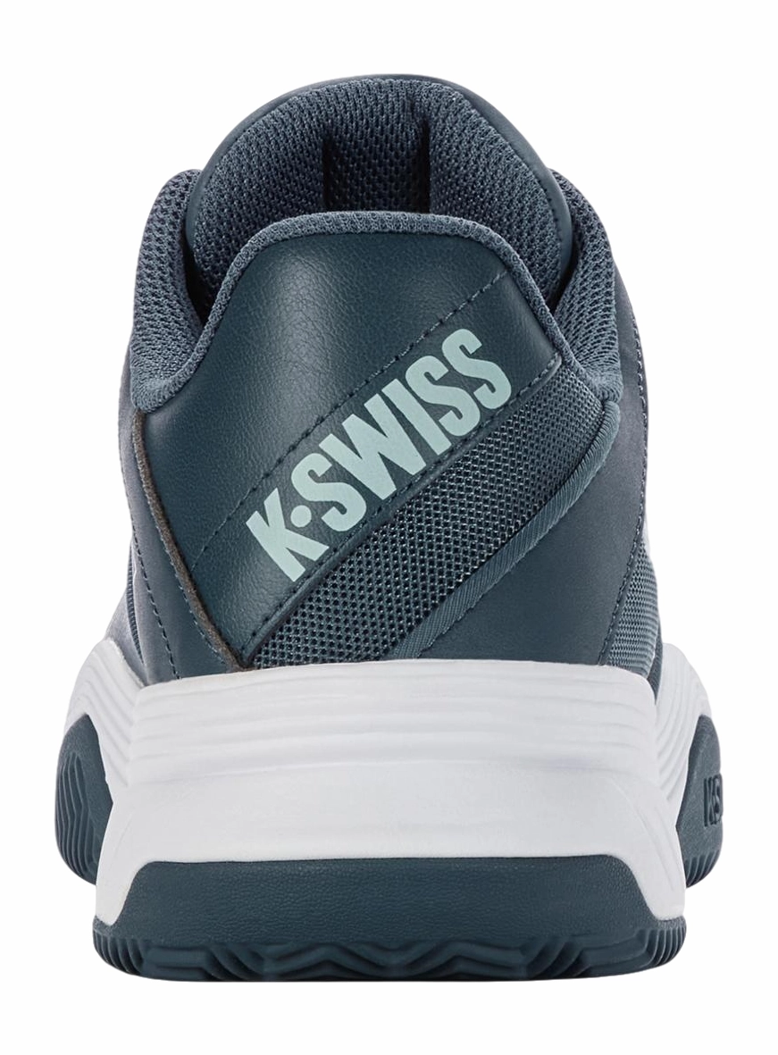 Chaussures De Tennis K-Swiss Men Court Express HB Indian Teal White Aqua Splash 4 Chaussures De Tennis K-Swiss Men Court Express HB Indian Teal White Aqua Splash – Image 4