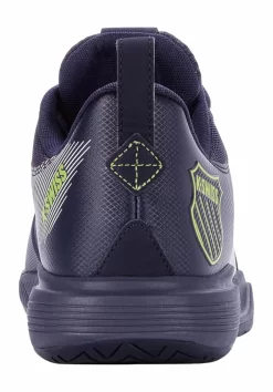 Chaussures De Tennis K-Swiss Men Ultrashot Team Peacoat Gray Violet Lime Green -Tennis Gear Soldes 184722807395 49003 no bg