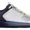 Chaussures De Tennis K-Swiss Men Ultrashot 3 HB White Peacoat Lime Green