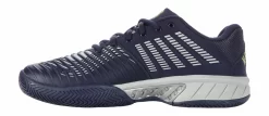 Chaussures De Tennis K-Swiss Men Express Light 3 Peacoat Gray Violet Lime Green -Tennis Gear Soldes 184723408562 49004 no bg
