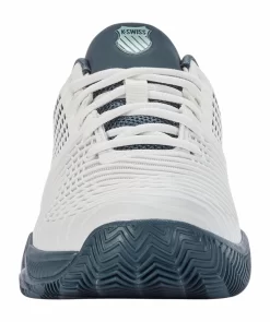 Chaussures De Tennis K-Swiss Men Express Light 3 HB Star White Moonstruck Indian Teal -Tennis Gear Soldes 184723708563 16102 no bg