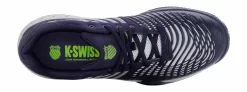 Chaussures De Tennis K-Swiss Men Express Light 3 HB Peacoat Gray Violet Lime Green -Tennis Gear Soldes 184724008563 49006 no bg