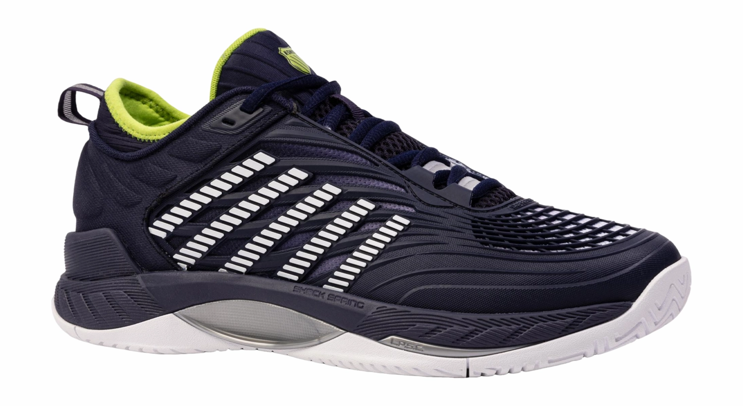 Chaussures De Tennis K-Swiss Men Hypercourt Supreme 2 Peacoat White Lime Green 2 Chaussures De Tennis K-Swiss Men Hypercourt Supreme 2 Peacoat White Lime Green – Image 2