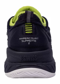 Chaussures De Tennis K-Swiss Men Hypercourt Supreme 2 Peacoat White Lime Green 10 Chaussures De Tennis K-Swiss Men Hypercourt Supreme 2 Peacoat White Lime Green -Tennis Gear Soldes 184724609071 49403 no bg