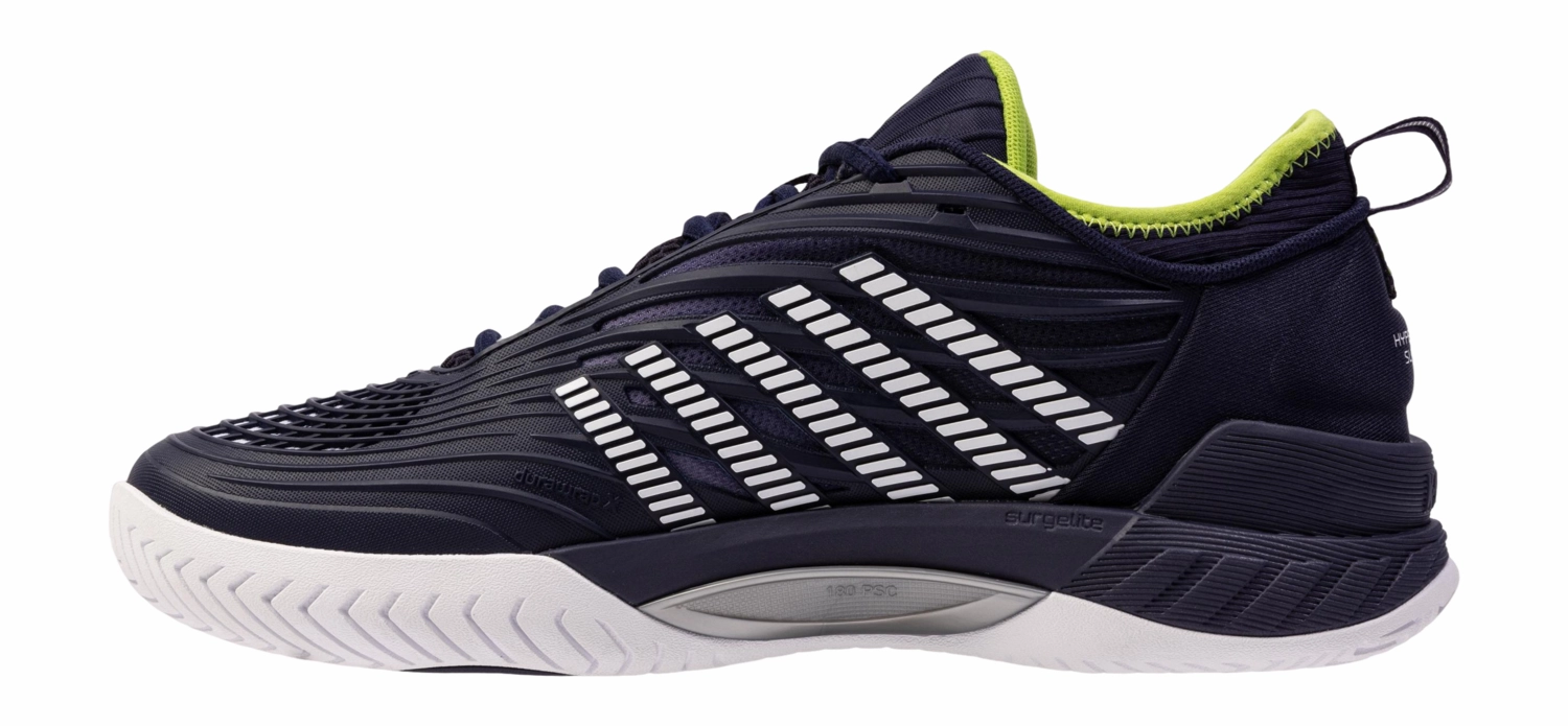 Chaussures De Tennis K-Swiss Men Hypercourt Supreme 2 Peacoat White Lime Green 5 Chaussures De Tennis K-Swiss Men Hypercourt Supreme 2 Peacoat White Lime Green – Image 5