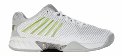 Chaussures De Tennis K-Swiss Women Hypercourt Express 2 White Gray Violet Lime Green