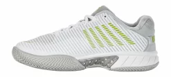 Chaussures De Tennis K-Swiss Women Hypercourt Express 2 White Gray Violet Lime Green 11 Chaussures De Tennis K-Swiss Women Hypercourt Express 2 White Gray Violet Lime Green -Tennis Gear Soldes 184727996613 95604 no bg