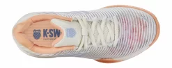 Chaussures De Tennis K-Swiss Women Hypercourt Express 2 HB Star White Peach Fuzz Heather -Tennis Gear Soldes 184728296614 16506 no bg