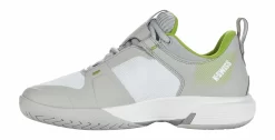 Chaussures De Tennis K-Swiss Women Ultrashot Team Gris Violet Blanc Vert Lime -Tennis Gear Soldes 184729197395 03404 no bg