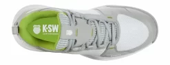 Chaussures De Tennis K-Swiss Women Ultrashot Team Gris Violet Blanc Vert Lime -Tennis Gear Soldes 184729197395 03406 no bg