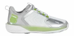 Chaussures De Tennis K-Swiss Women Ultrashot 3 HB White Gray Violet Lime Green