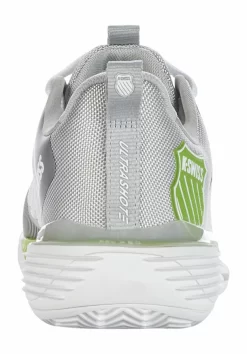 Chaussures De Tennis K-Swiss Women Ultrashot 3 HB White Gray Violet Lime Green -Tennis Gear Soldes 184729498415 95603 no bg no bg no bg